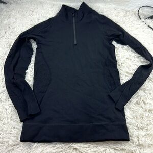 Lululemon Reveal 1/2 Zip *Mindful Motion Black